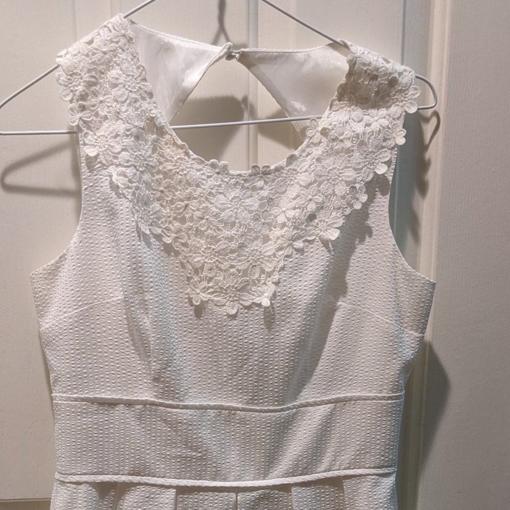 White dress